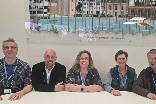 Five of the Fareham Lib Dem councillors