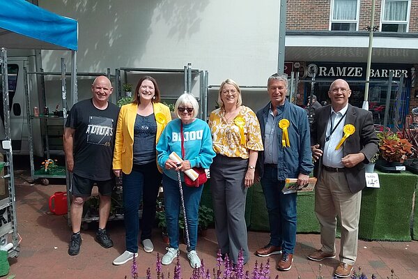 Campaigning hard for fair rates for businesses all across Fareham and Waterlooville
